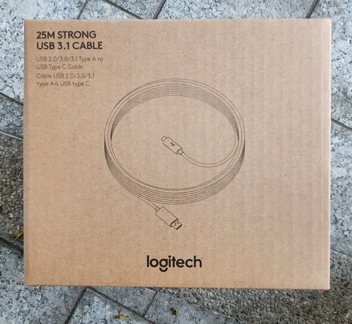 Logitech Strong USB Type-C Male Cable 25M | Office Equipment thumbnail 1